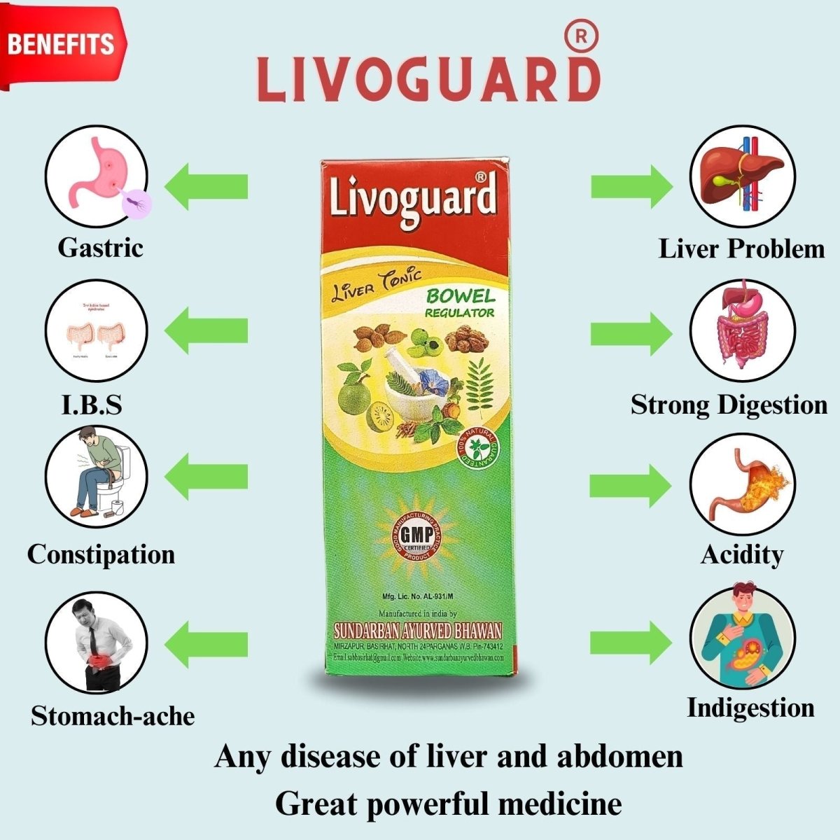 Boost Liver Health with Livoguard Tonic - The Ultimate Solution - gitaayurvedic.com