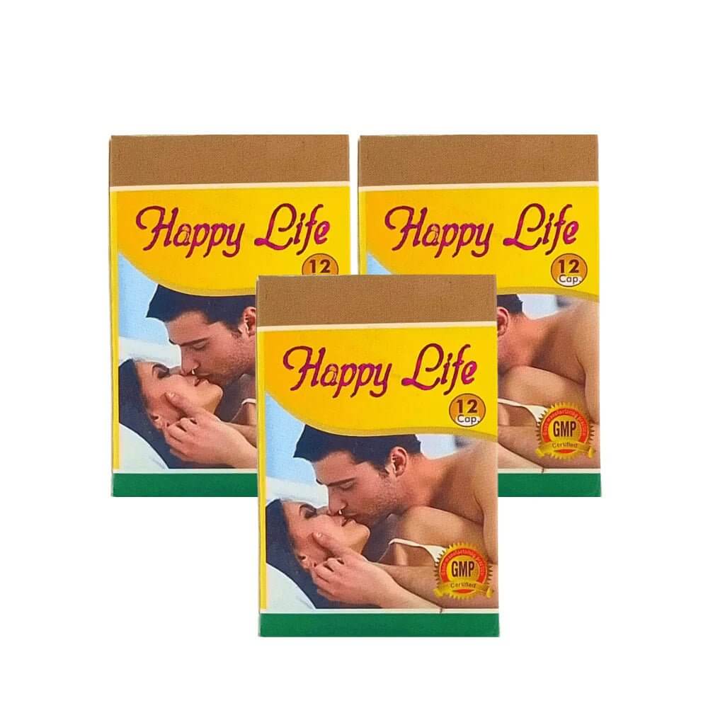AYURVEDIC Happy Health Capsule for enjoying (Pack Of -2)
