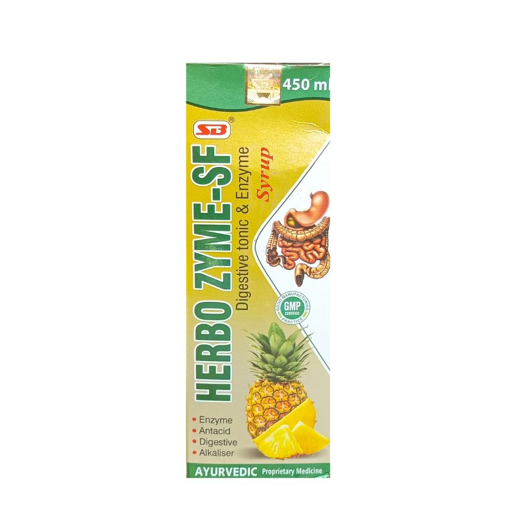 Ayurvedic HERBO ZYME-SF SYRUP(PACK OF 2)