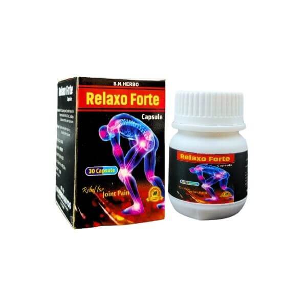 Ayurvedic Relaxo Forte Capsules 50 caps (pack of 3)