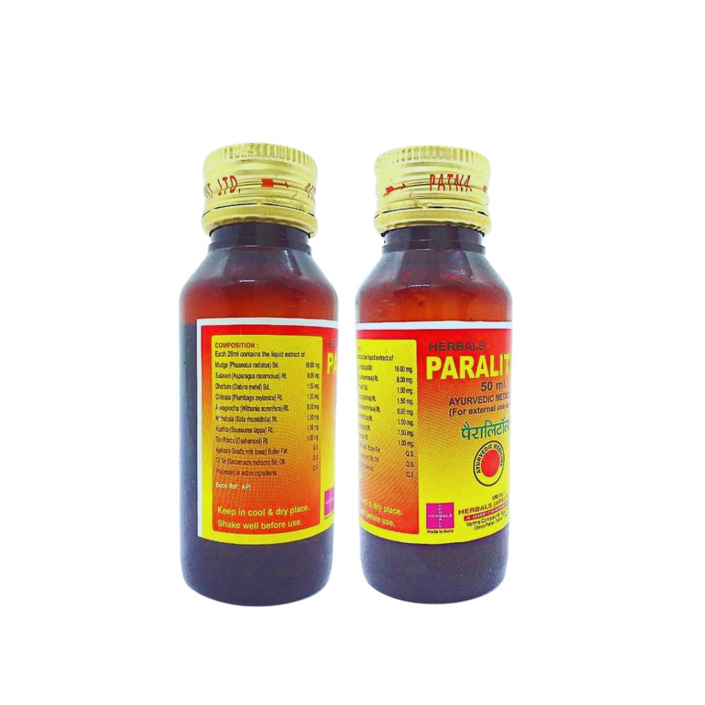 Paralitol Oil 50ml & Pain QR Plus 50 capsule all pain care