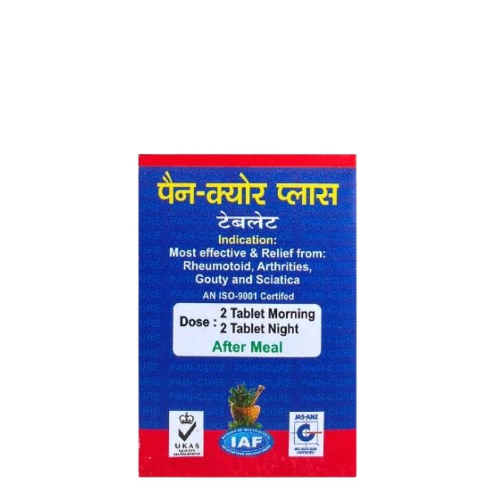 PAIN-CURE PLUS 40 TABLETS for all pain (PACK OF 3)