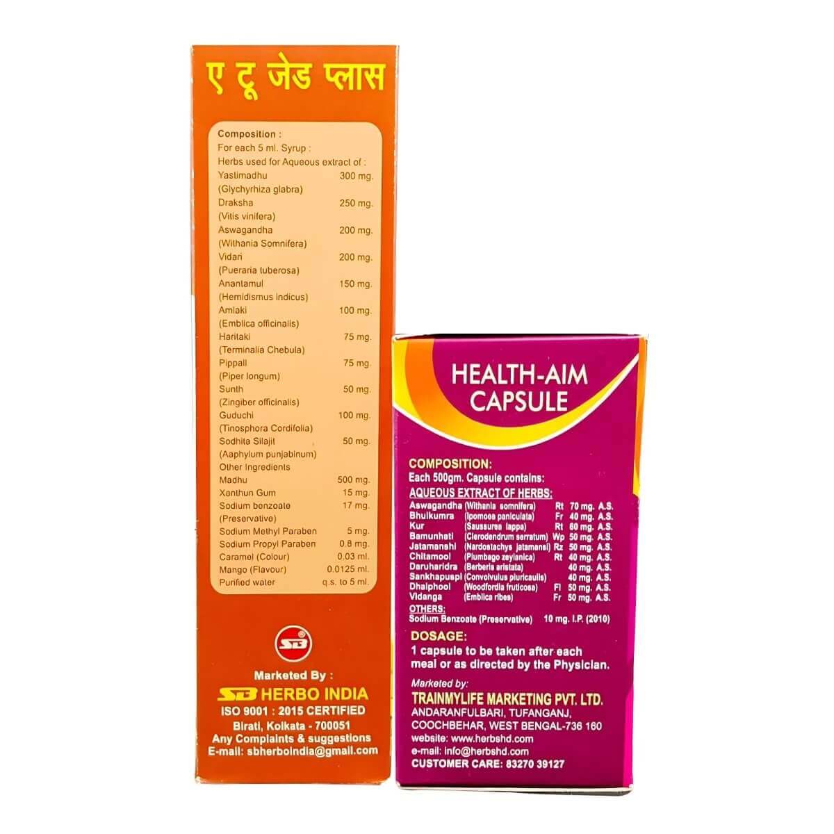 A to Z Plus Tonic & Health - Aim Capsule (Combo Pack)