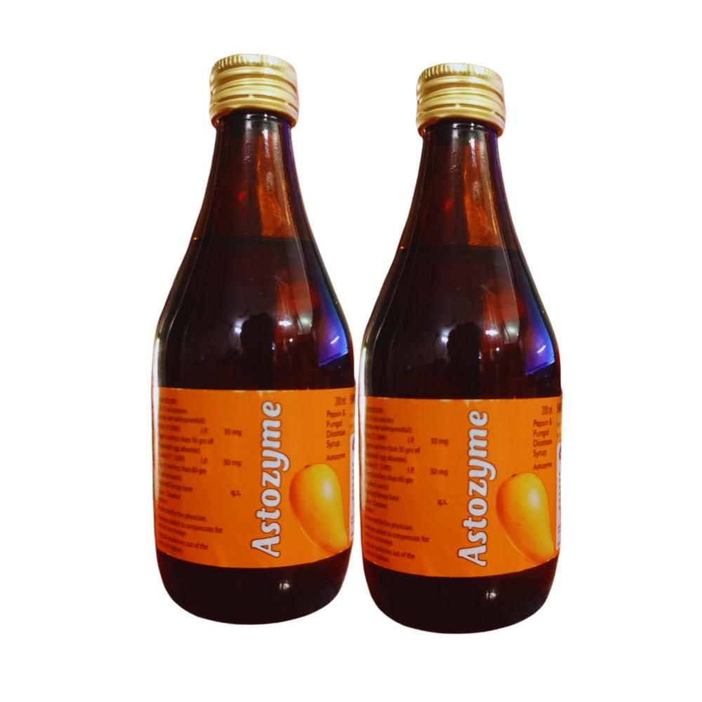 Astozyme syrup for digestive medicine,relieve indigestion,stomach ( PACK - 3)