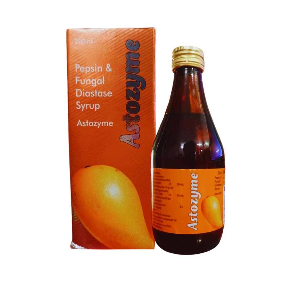 Astozyme syrup for digestive medicine,relieve indigestion,stomach ( PACK - 3)