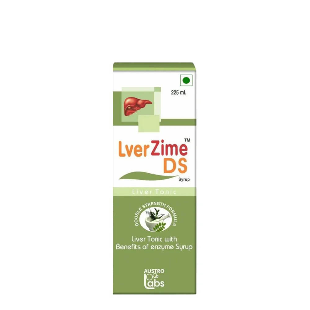 Austro Labs Liver Tonic Lver Zime DS 225ml.(PACK OF 4)
