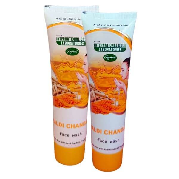 Ayurveda Skin Brightening Haldi Chandan Face Wash 90 - gm. (pack of 2)