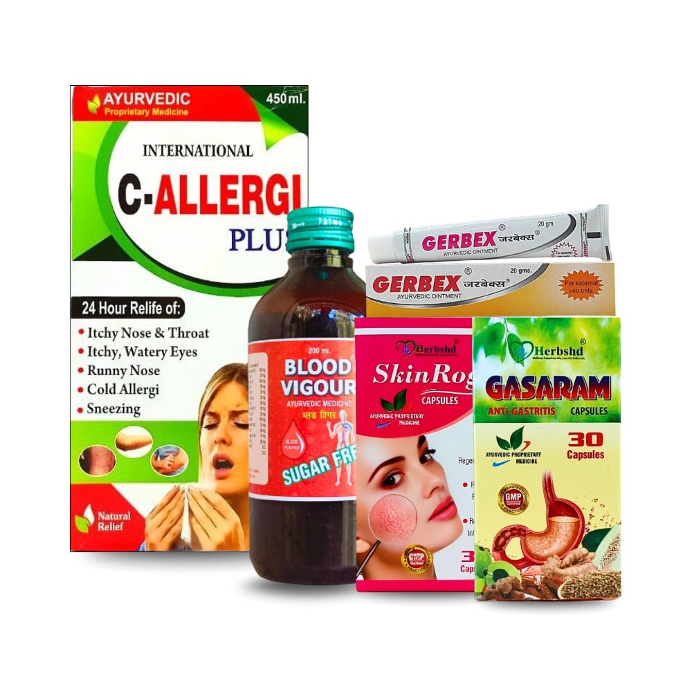 Ayurveda Skin Care Combo Kit Pack for Skin