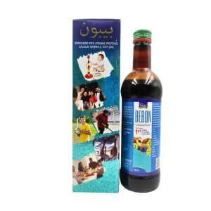 Ayurvedic BEBON syrup for Multi vitamins 450m.l. (pack of 2)