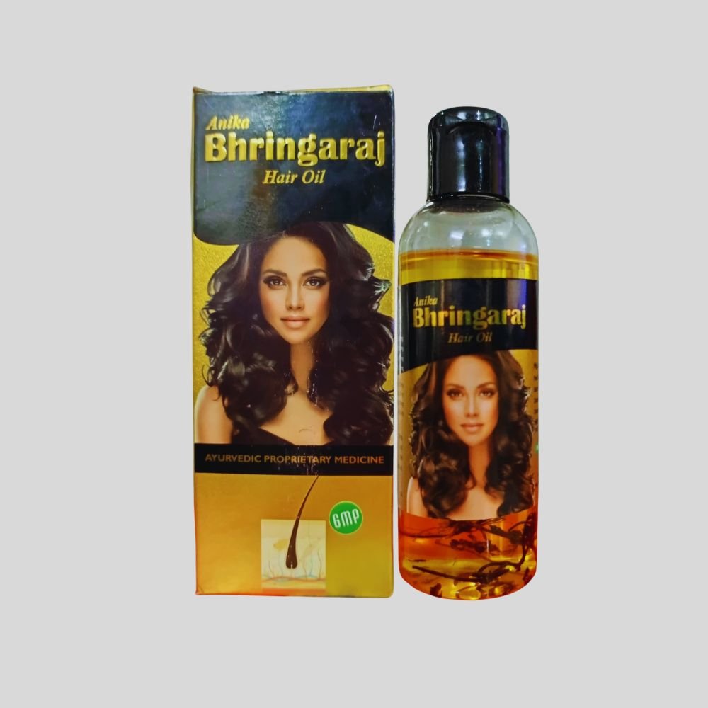 Ayurvedic Bhringraj Hair Oil 100ml for Nourishing Hair Care (Pack Of 4)