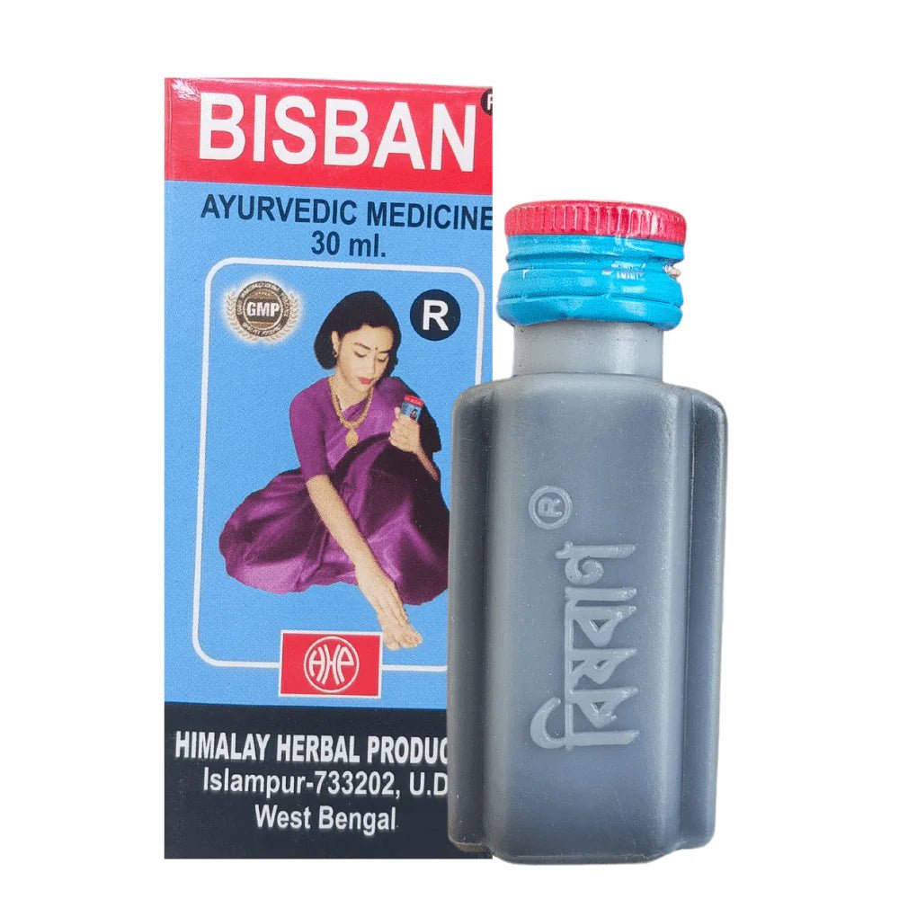 6 Pack Ayurvedic Bisban Oil 30ml for Headache Relief