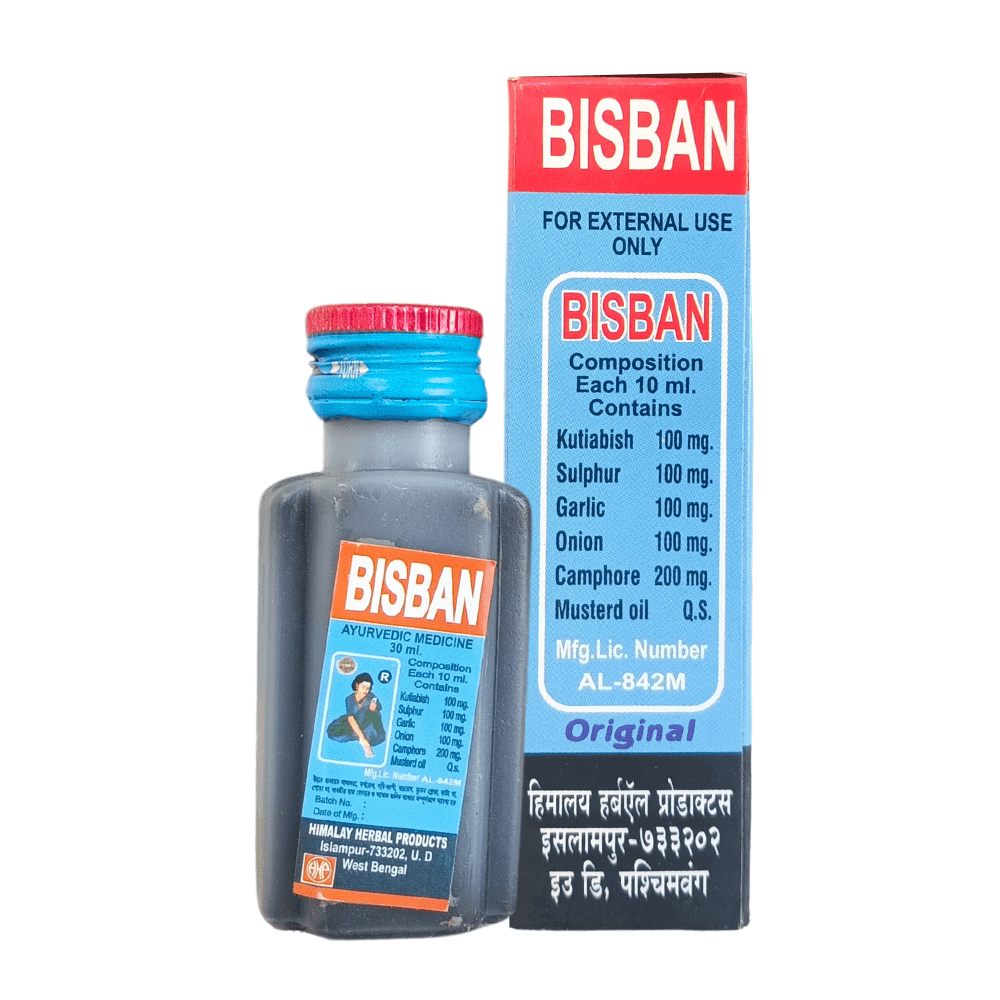 Ayurvedic Bisban Oil 30 ml ( Pack Of 8 )