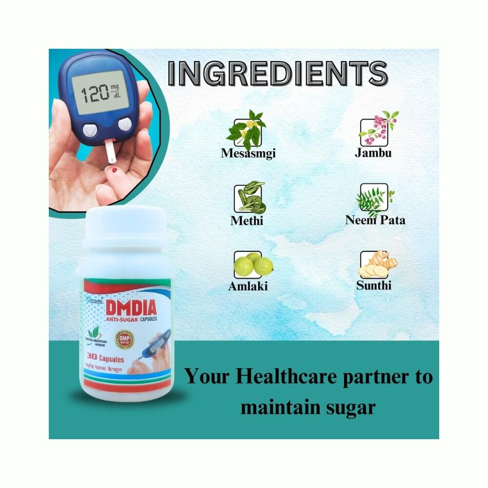 Ayurvedic DMDIA Anti - Sugar Control