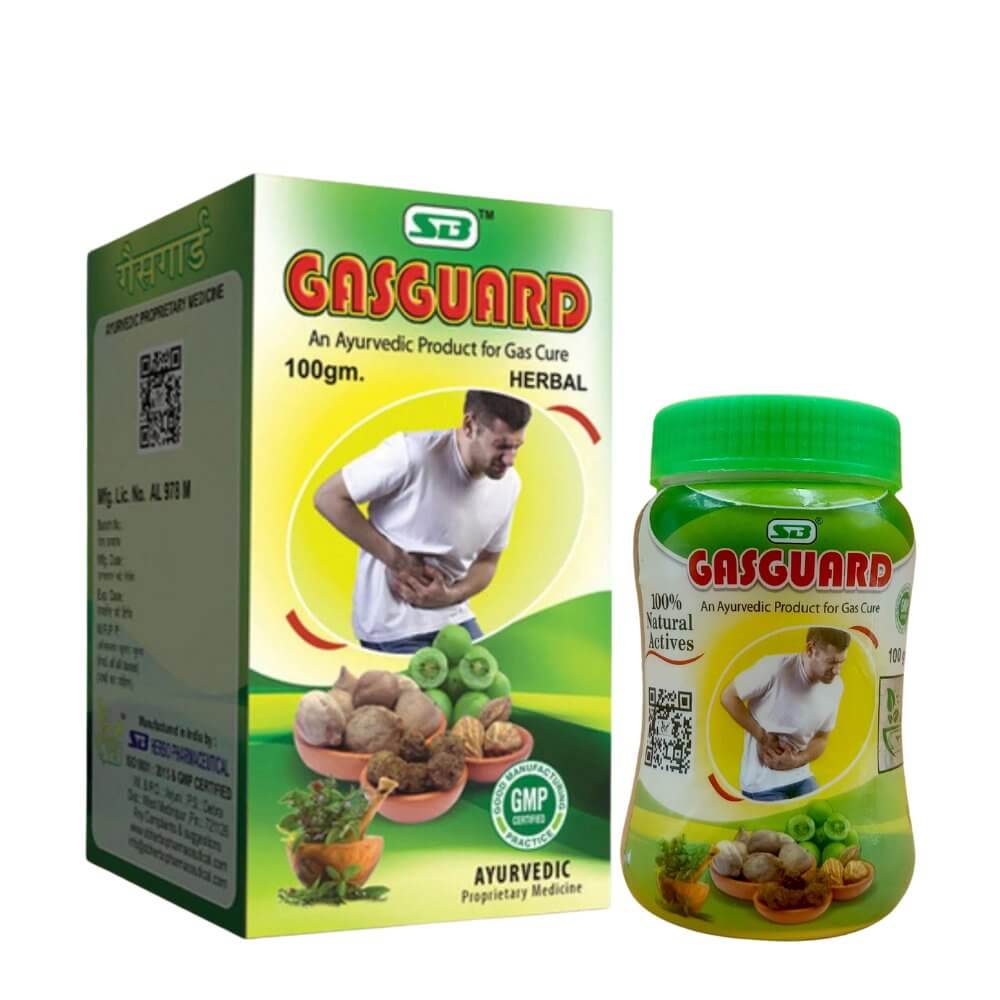 Triple Pack Gastric Relief Ayurvedic Gasguard Powder(pack 3)