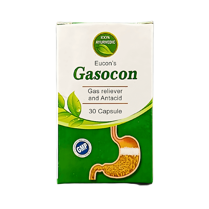 Ayurvedic Gasocon Digestive System 30 Capsule (pack of 2)