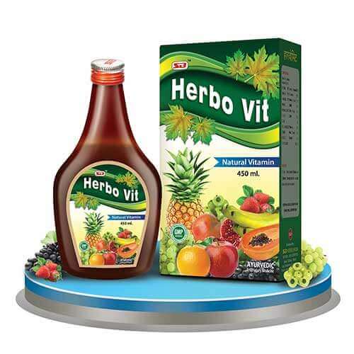 Ayurvedic HERBO VIT MULTIVITAMIN SYRUP (Pack Of 2)
