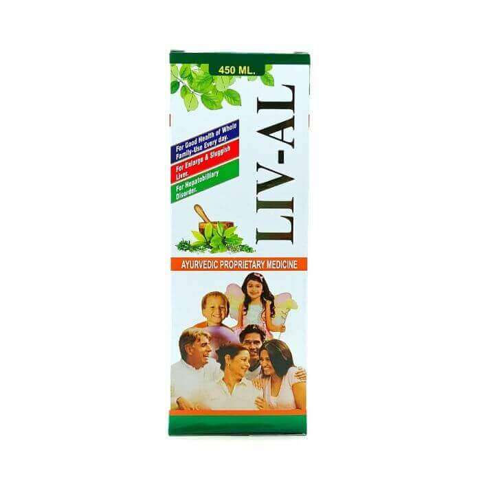 Ayurvedic LIV - AL Syrup 450ml (pack of 2)