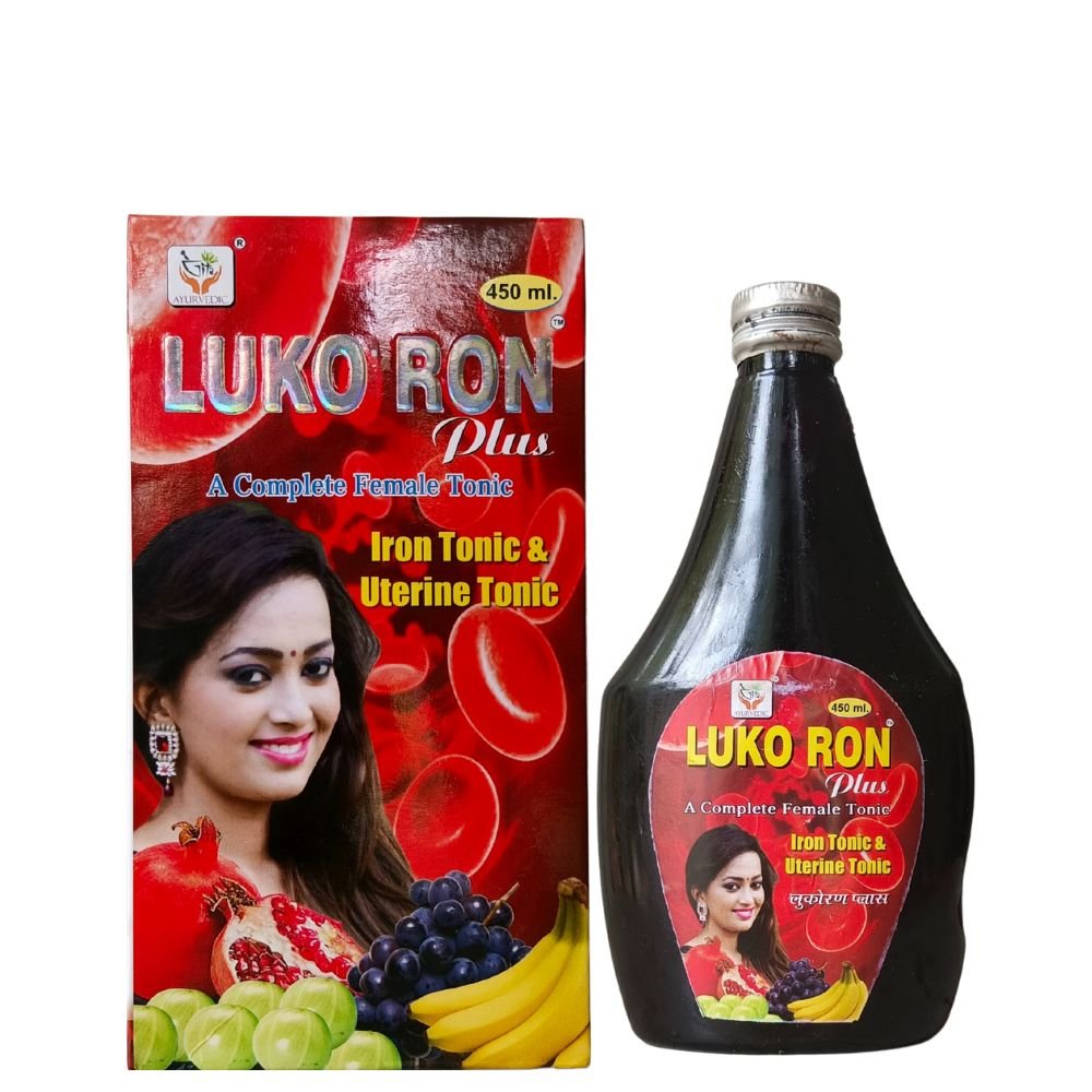 Ayurvedic LUKO RON Plus Tonic 450ml. (pack of 2)