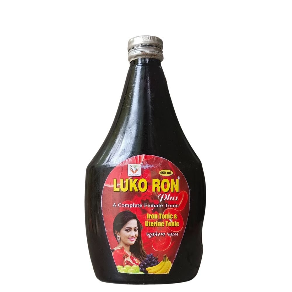 Ayurvedic LUKO RON Plus Tonic 450ml. (pack of 2)