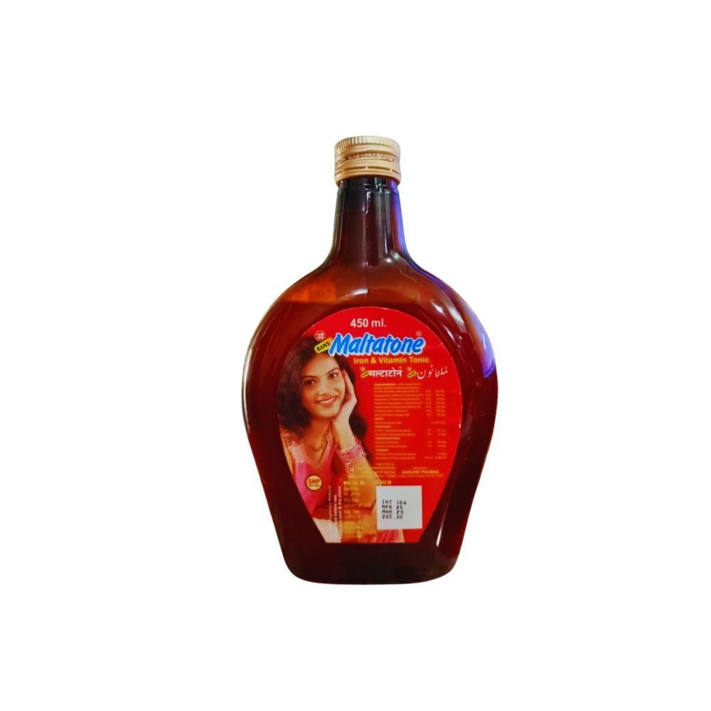 Ayurvedic Maltatone Syrup is generally a vitamin, mineral syrup (pack of 2)