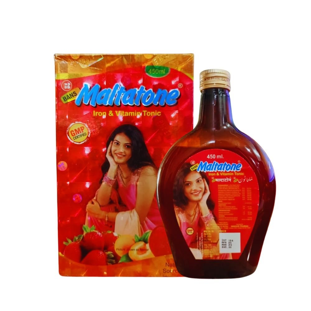 Ayurvedic Maltatone Syrup is generally a vitamin, mineral syrup (pack of 2)