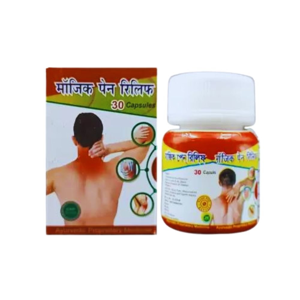 Ayurvedic Master Oil 100ml & magic pain capsule (combo pack)