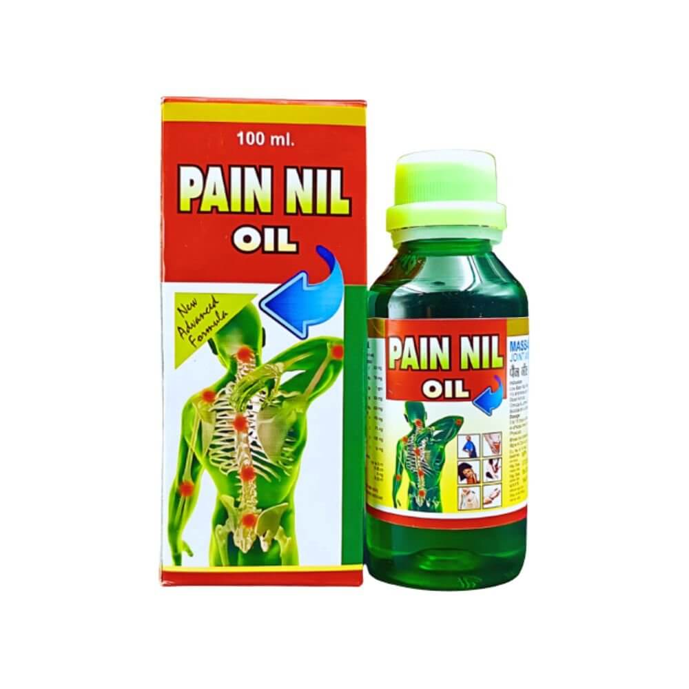 Ayurvedic Pain Nil Oil & Orto First Tablet combo pack (Pack of 2)