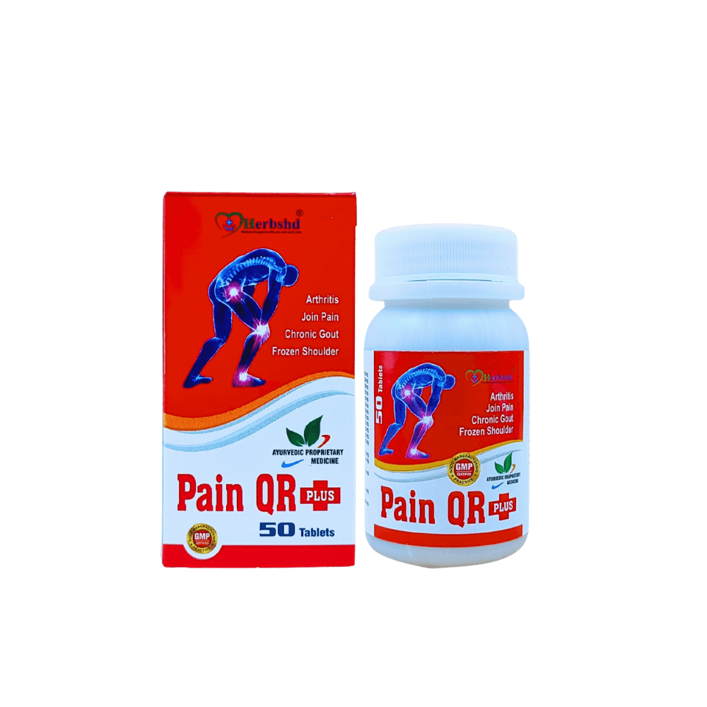 Ayurvedic PAIN QR PLUS capsule best medicine for chronic gout(pack of 2)