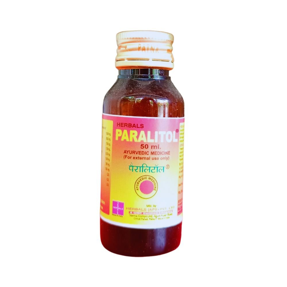 Ayurvedic Paralitol Oil 50 ml.(pack of 4)