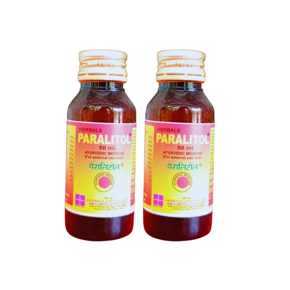 Ayurvedic Paralitol Oil 50 ml.(pack of 4)