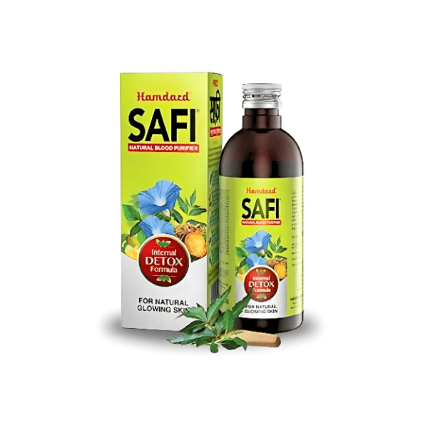 Ayurvedic SAFI SYRUP 200 ML for removes liver problems.( pack of 3)