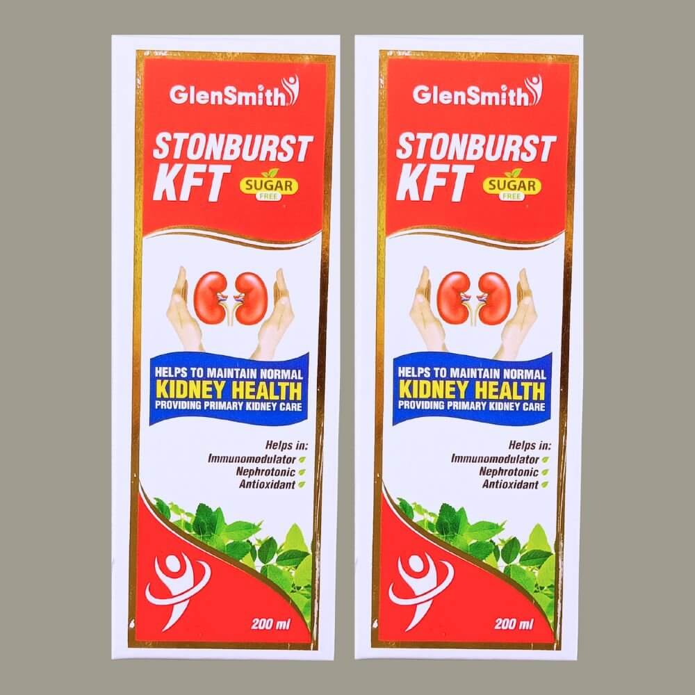 Ayurvedic STONBURST KFT syrup (Pack of 2)