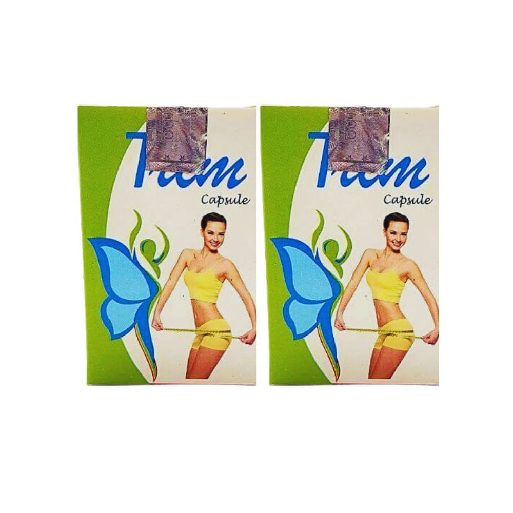 Ayurvedic Trim 30 Capsule for slim figure,Weight Loss ( pack of 3)
