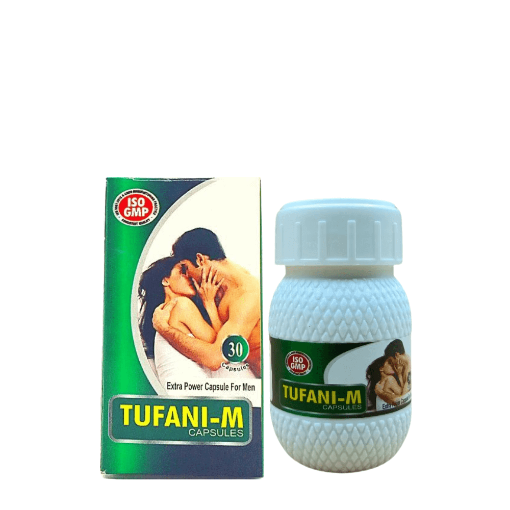 Ayurvedic Tufani M Capsule for Vigour & Vitality
