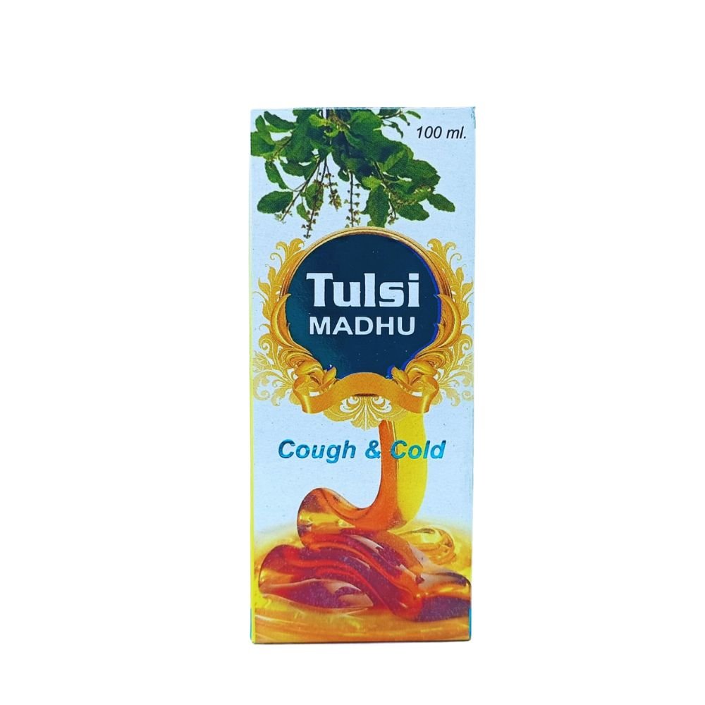 Ayurvedic Tulsi Madhu Syrup 100ml (pack of4 )