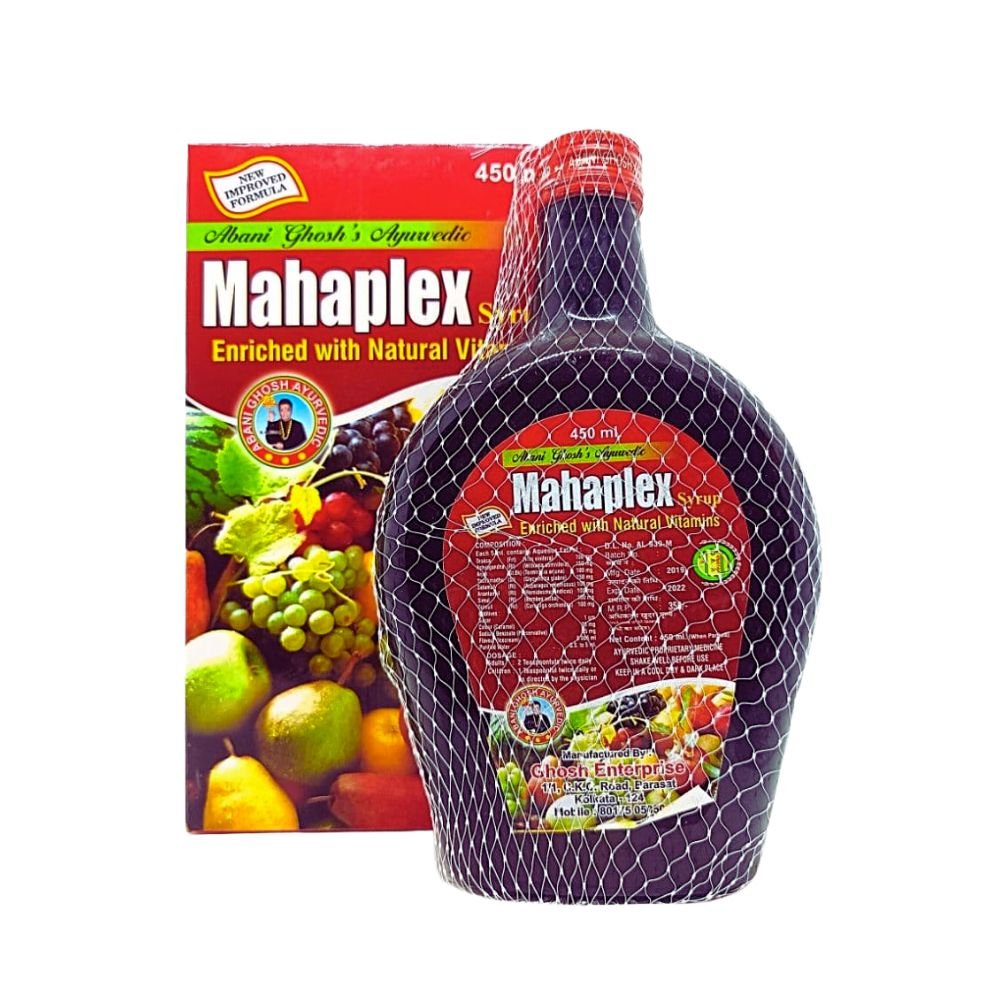 Ayurvedic vitamin d Mahaplex Syrup 450 ml.