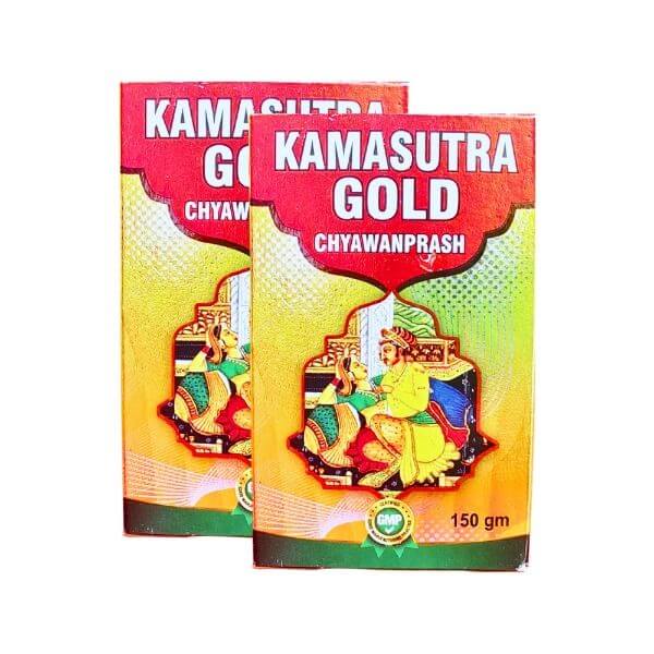 Ayuvedic Shilajit Kasturi Gold Chyawanprash for weakness (pack of 4)