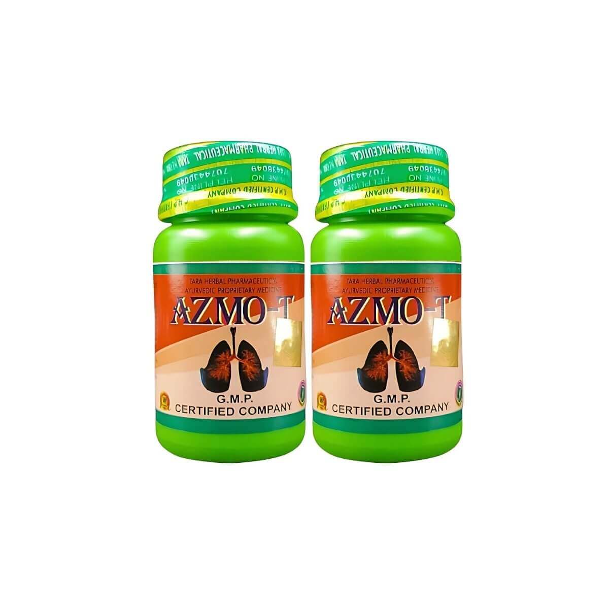 Asthama Relief: AZMO-T 50 Capsule Pack (2 boxes)