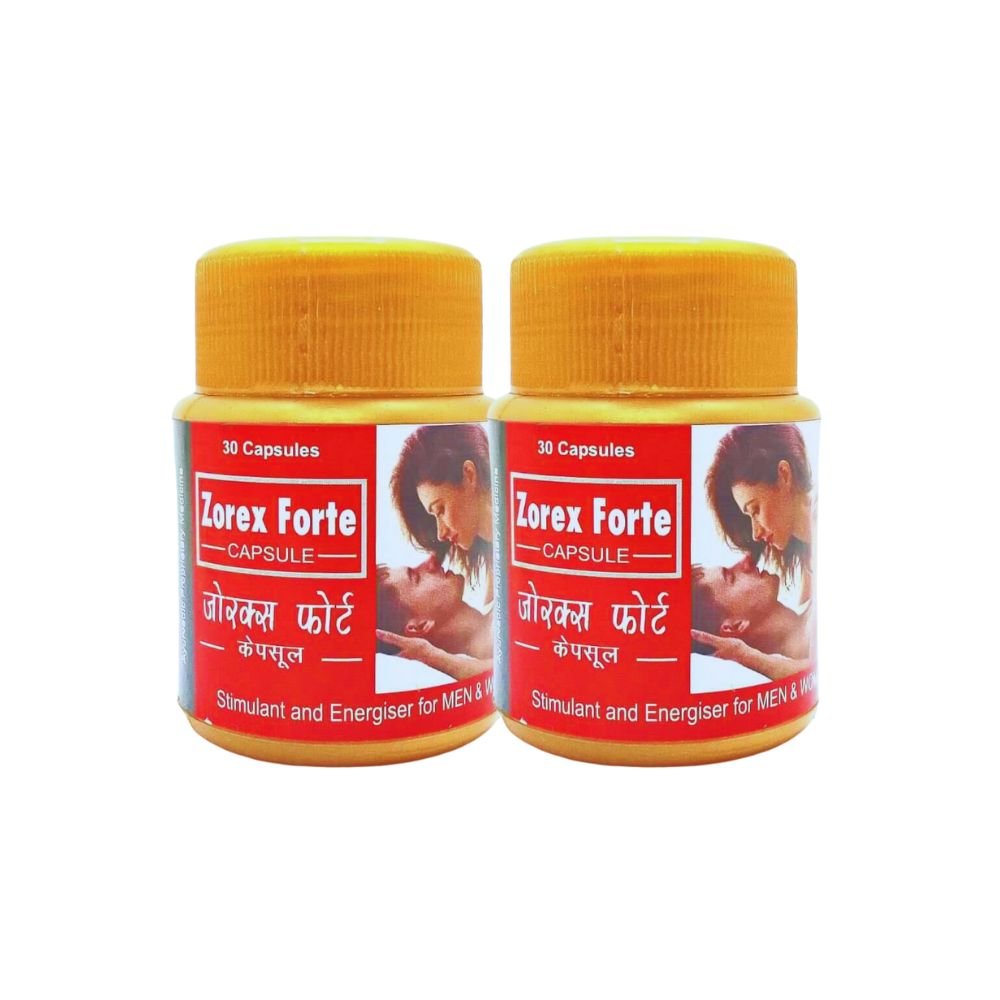 Best Ayurvedic medicine for premature ejaculation Zorex Forte Capsule (Pack of 2)