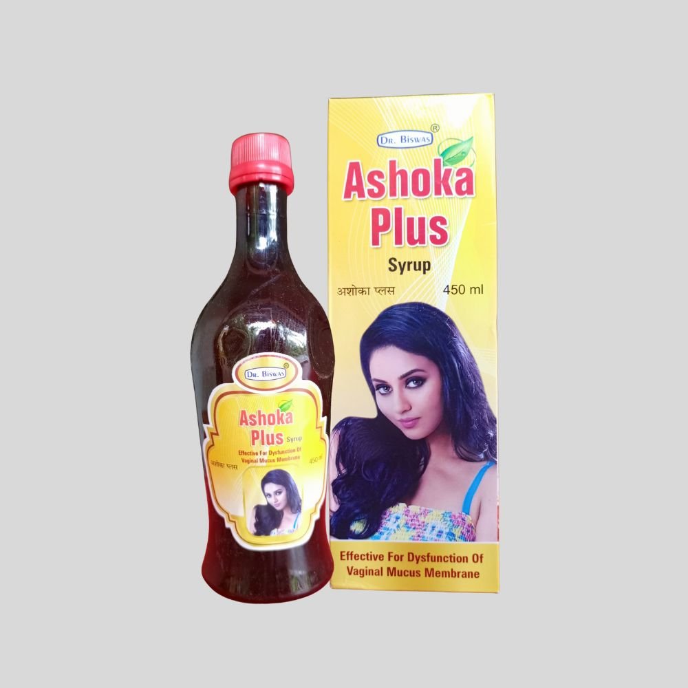 Biswas Ashoka Plus Capsule ( 2) & Syrup For Periods Cramps ( Combo Pack )