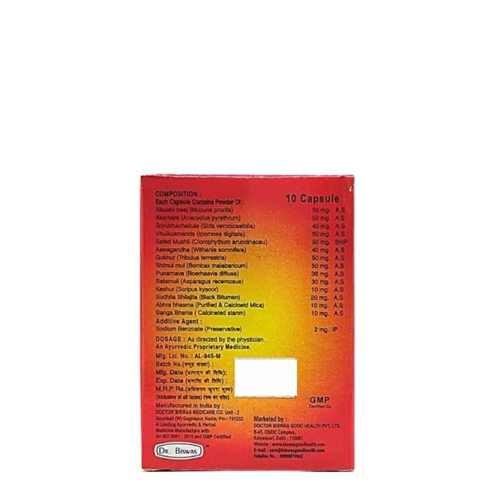 Biswas Extra Time capsule (pack of 3)