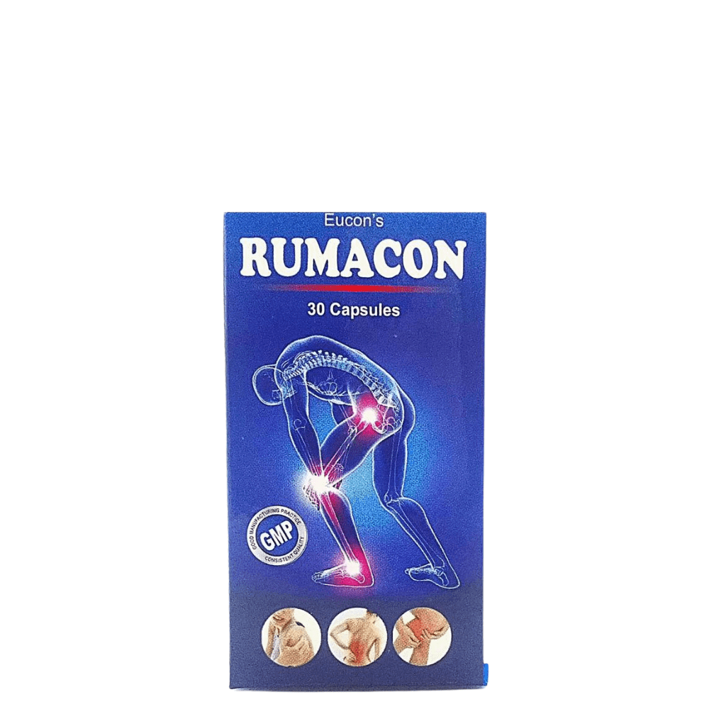 Buy Ayurvedic Eucon`s Rumacon Capsule For Arthritis (Pack of 3)
