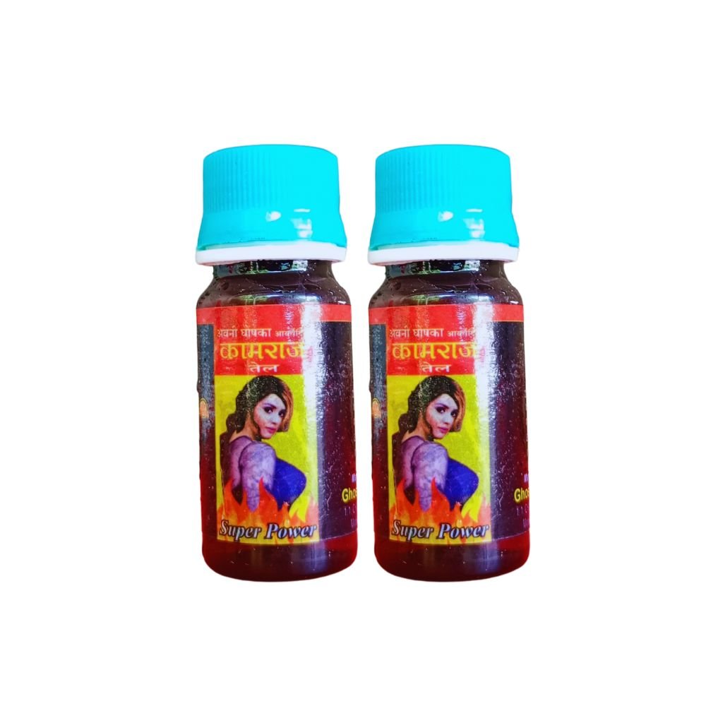 Buy Ayurvedic Kamraj Oil For low libido (Pack of 2)