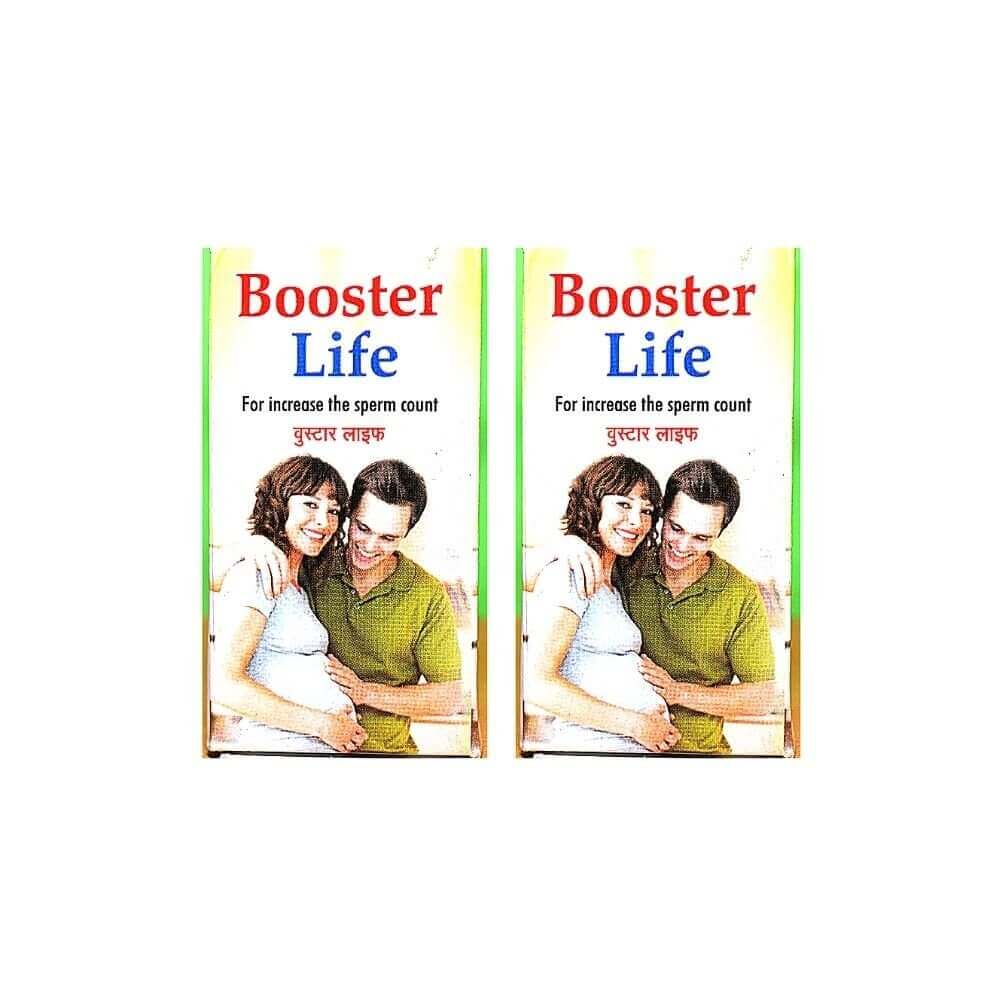 Buy Booster Life Capsule Online – Herbal Energy & Stamina Booster (2 PACK)