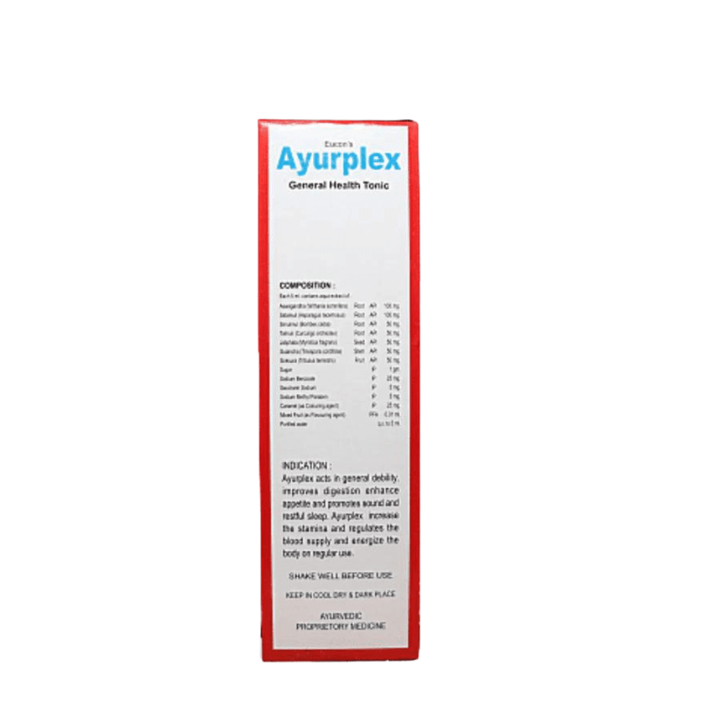 Buy Improves Digestion Ayurplex Tonic 450 ml For Weakness (Pack of 3)