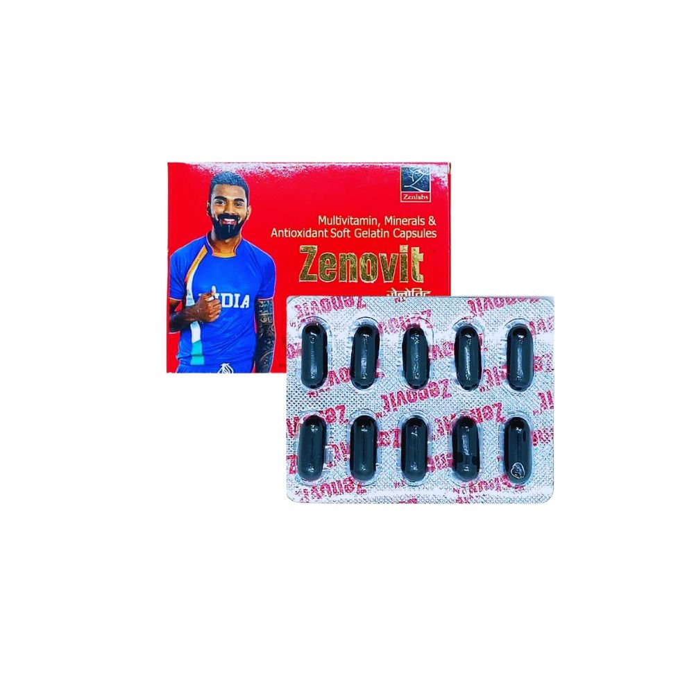 Buy now Zenovit Capsule For Immunity Booster (pack of 4)