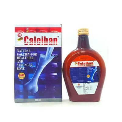 Calciban Syrup for calcium 450 ml (pack of 2).