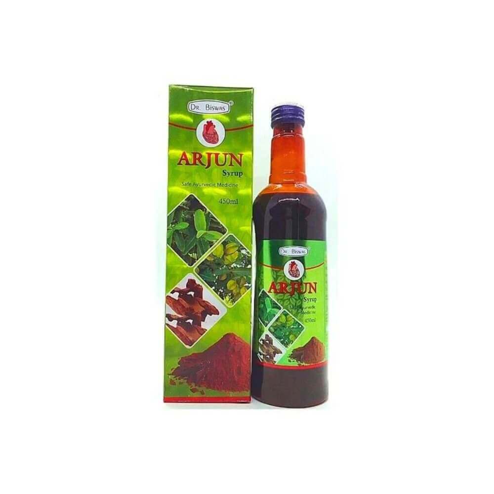 3-Pack Antioxidant Arjun Syrup by Dr. Biswas – Immune System Support