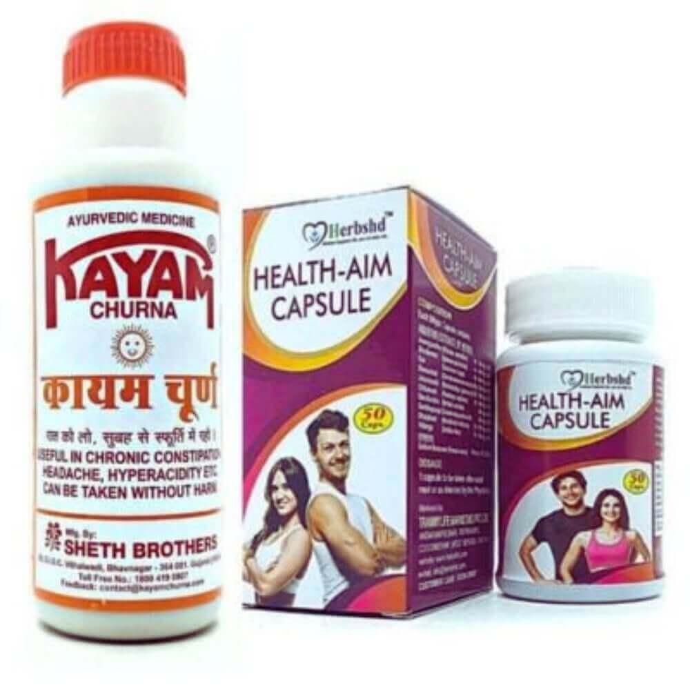 Easy Churna And Health Aim Capsule