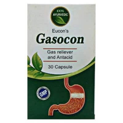 Eucon Gasocon capsule  FOR digestive system( pack of 2)